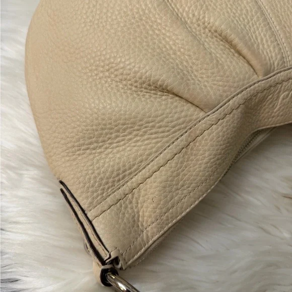 Coach Cream Leather Hobo Bag# F 13730 - Picture 10 of 15